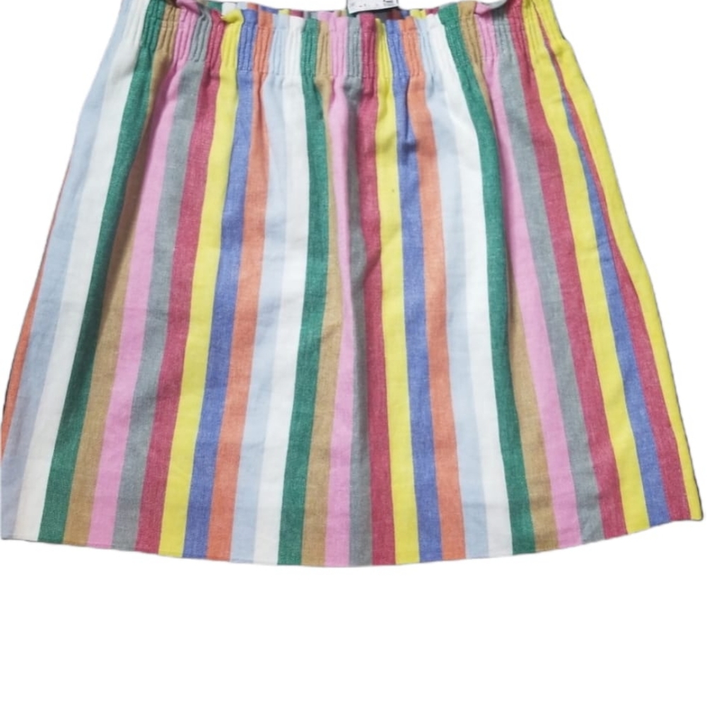 J CREW  COLORFULL WOMENS  SKIRT SIZE 8
